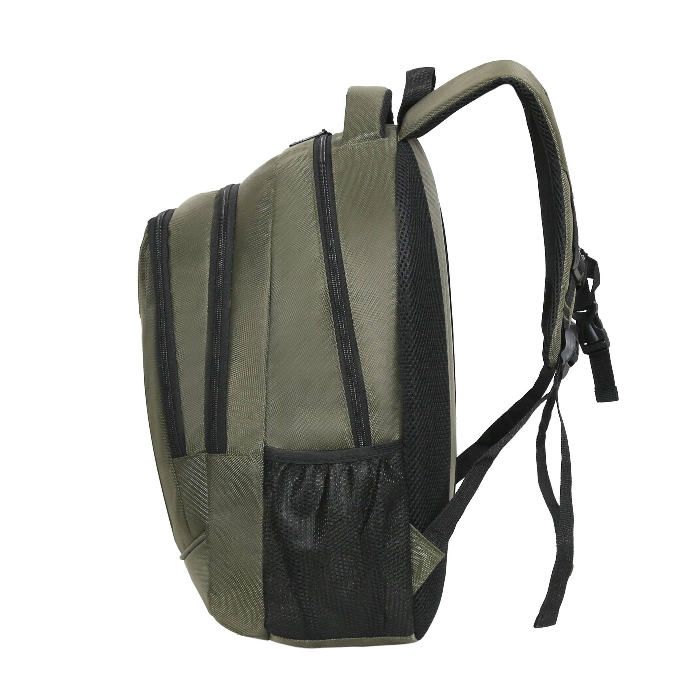 Back. DUKAP - EDGE Executive Backpack for Laptops up to 15.6''-Inches - GREEN.