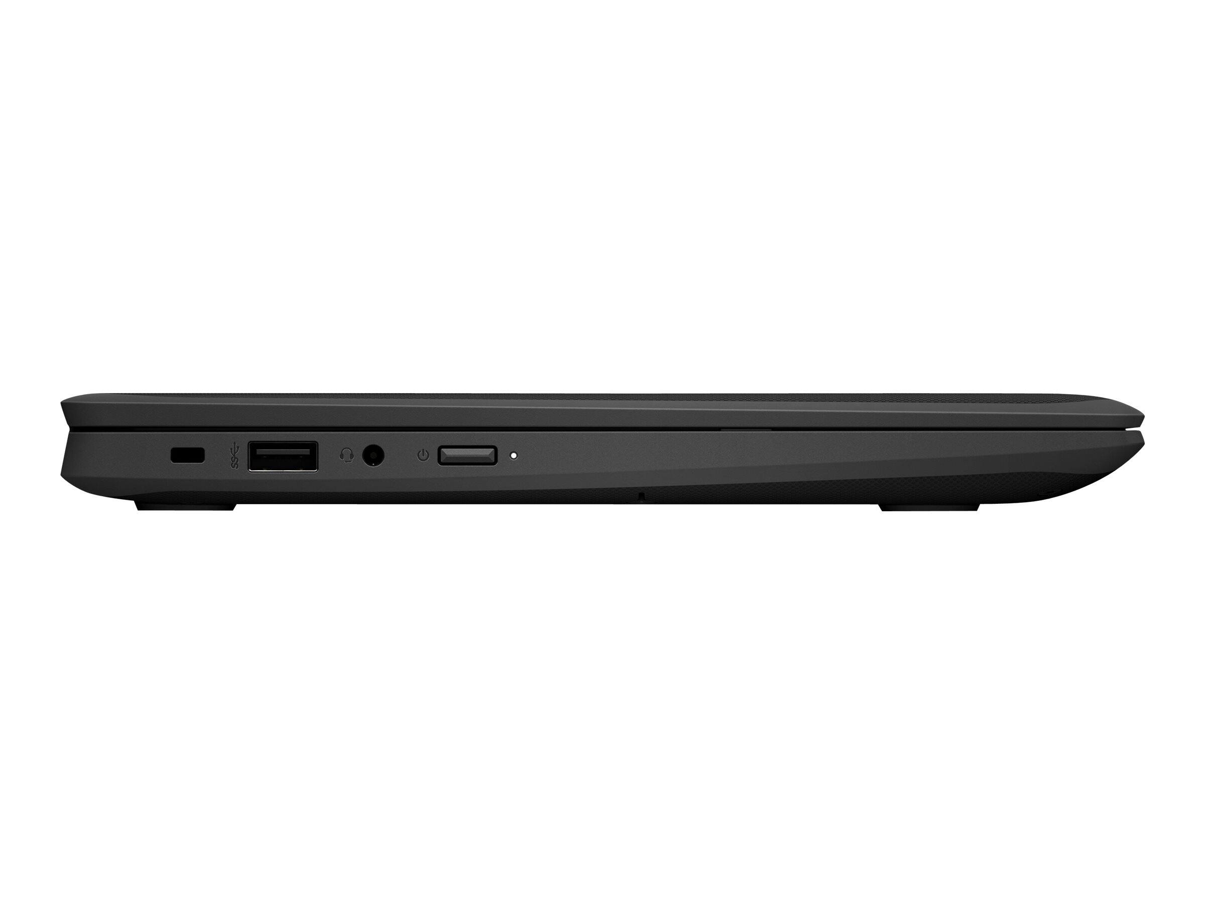 Alt View 3. HP - HP ProBook x360 11 G7 2-in-1 11.6" Touchscreen Laptop, Intel Celeron N5100, 4GB RAM, 250GB SSD, Windows 11 Pro - Black.
