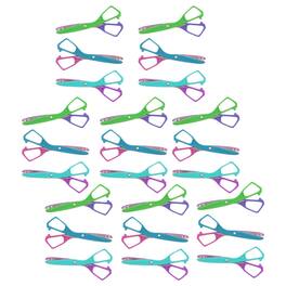 Westcott - Economy Plastic Safety Scissors, 5-1/2" Blunt, Assorted Colors, Pack of 24