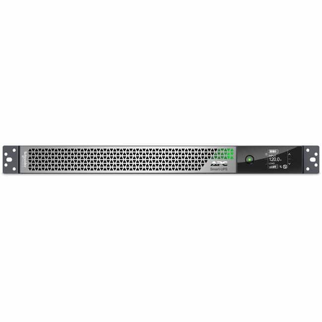 APC - Smart-UPS Ultra On-Line, 3000VA, Lithium-ion, Rack/Tower 1U, 120V, 5x 5-20R, 1x L5-30R NEMA outlets, SmartConnect - Silver Gray