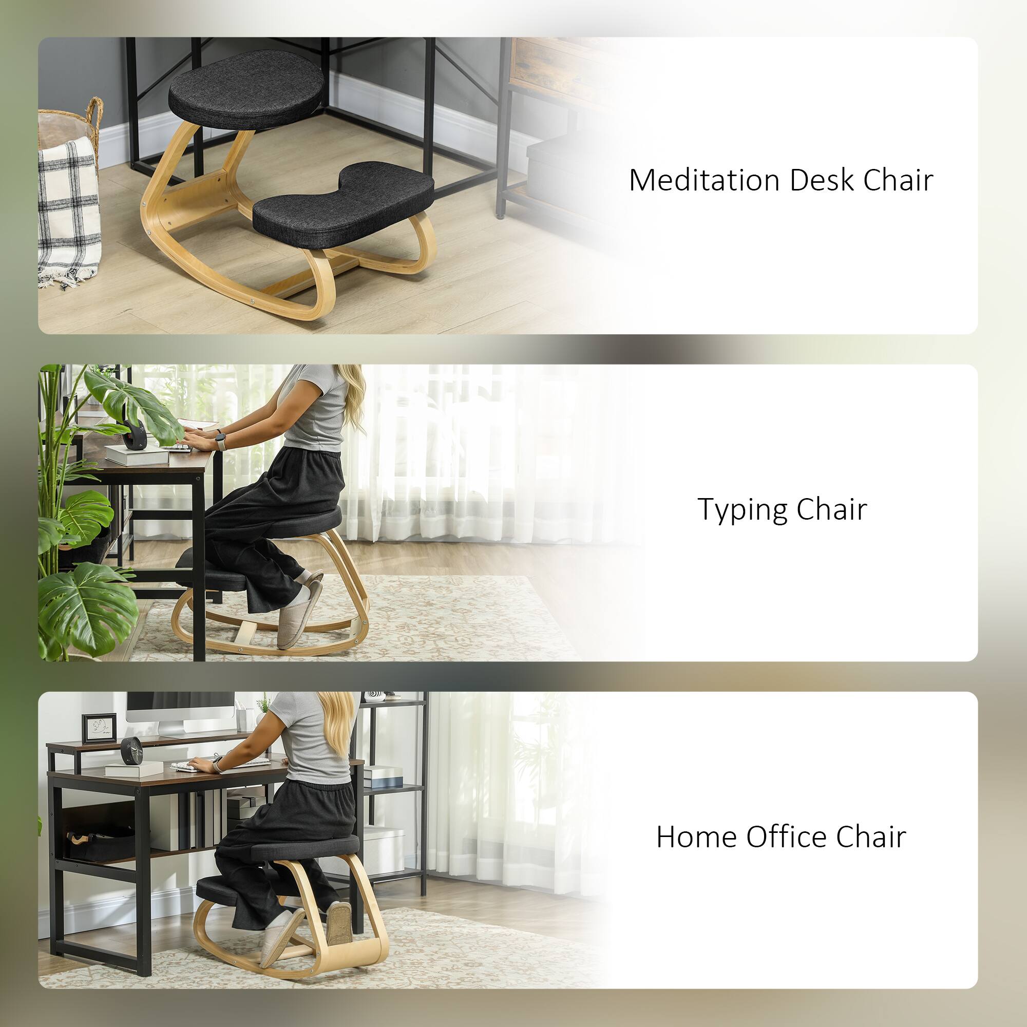 Meditation Desk Chair  
Typing Chair  
Home Office Chair