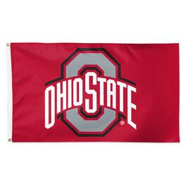 WinCraft - Ohio State Buckeyes 3' x 5' Primary Logo Single-Sided Flag - Multicolor