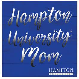Jardine - Hampton Pirates 10'' x 10'' Mom Plaque - White
