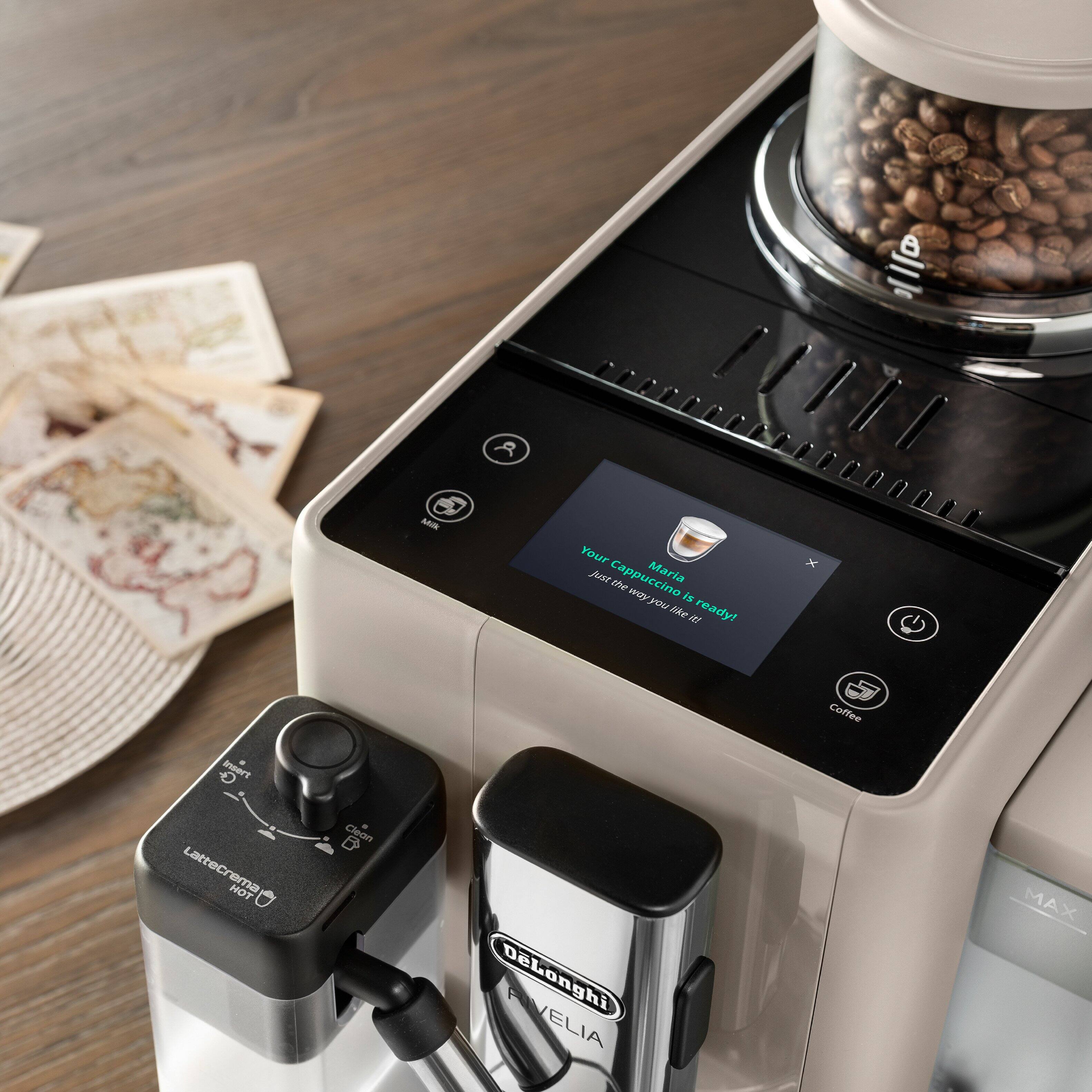 Your cappuccino is ready!  
Maria  
Just the way you like it
