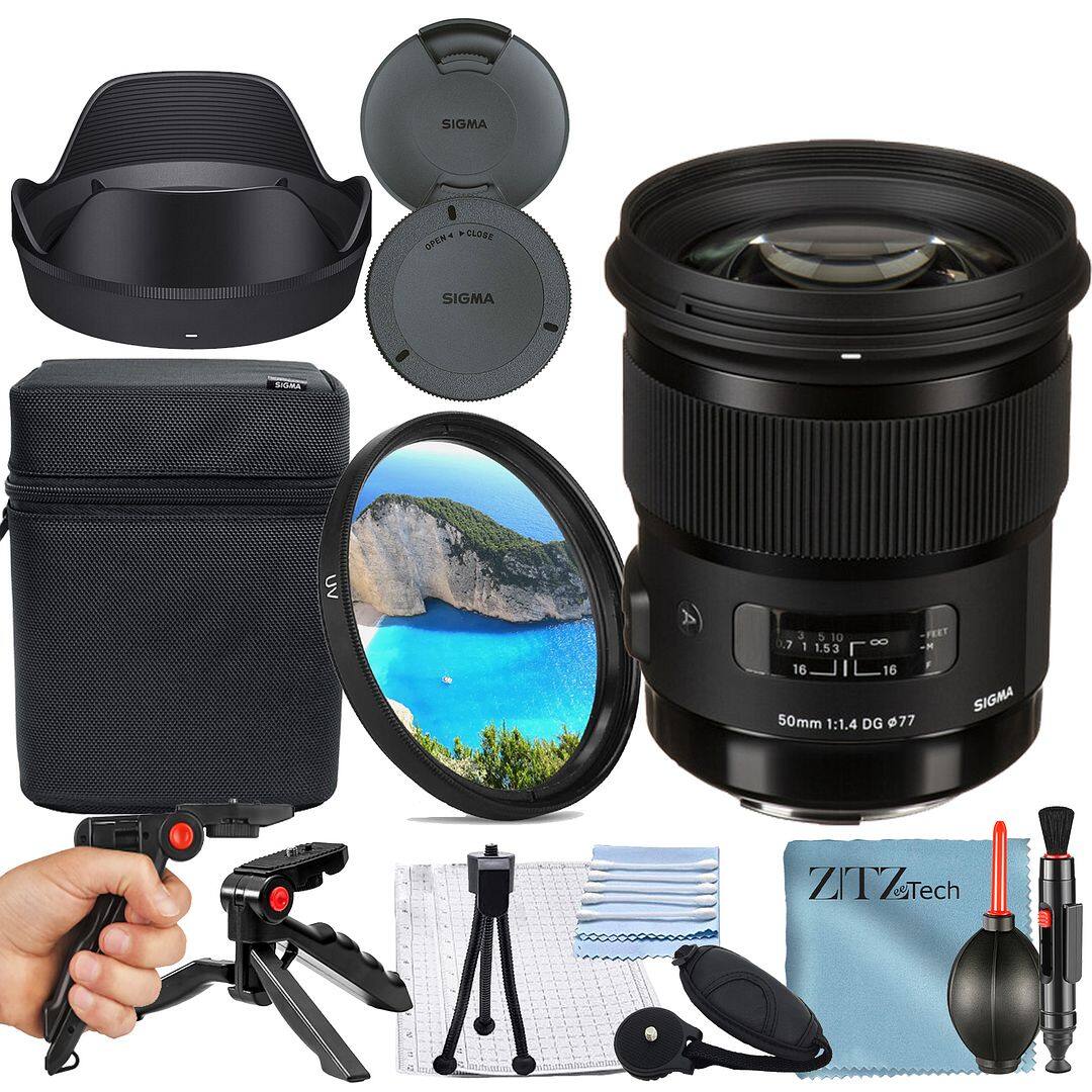 SIGMA CLOE CN SIGMA L UV 3 0 7 8 1 1,53 3 F 16 16 50mm 1:1.4 DG 77 SIGMA ZITec Tech