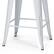Alt View 15. Simpli Home - Rayne Metal and Wood Counter Height Stool (Set of 4) - White.