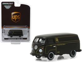 Volkswagen Panel Van "United Parcel Service" (UPS) "Hobby Exclusive" 1/64 Diecast Model Car by Greenlight - Dark Brown