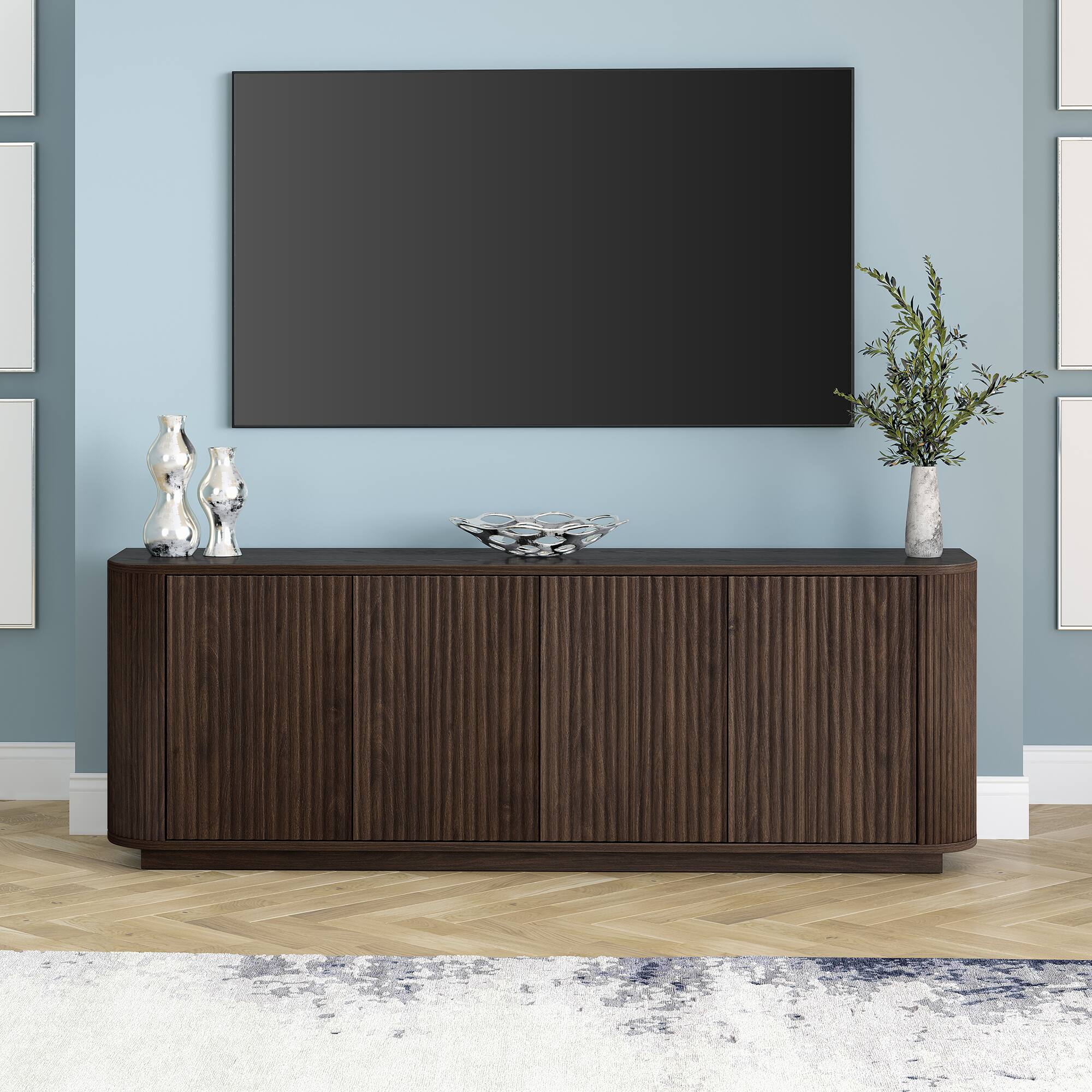 Front Zoom. Camden&Wells - Lisel TV Stand for Most TVs up to 75" - Coffee Bean.