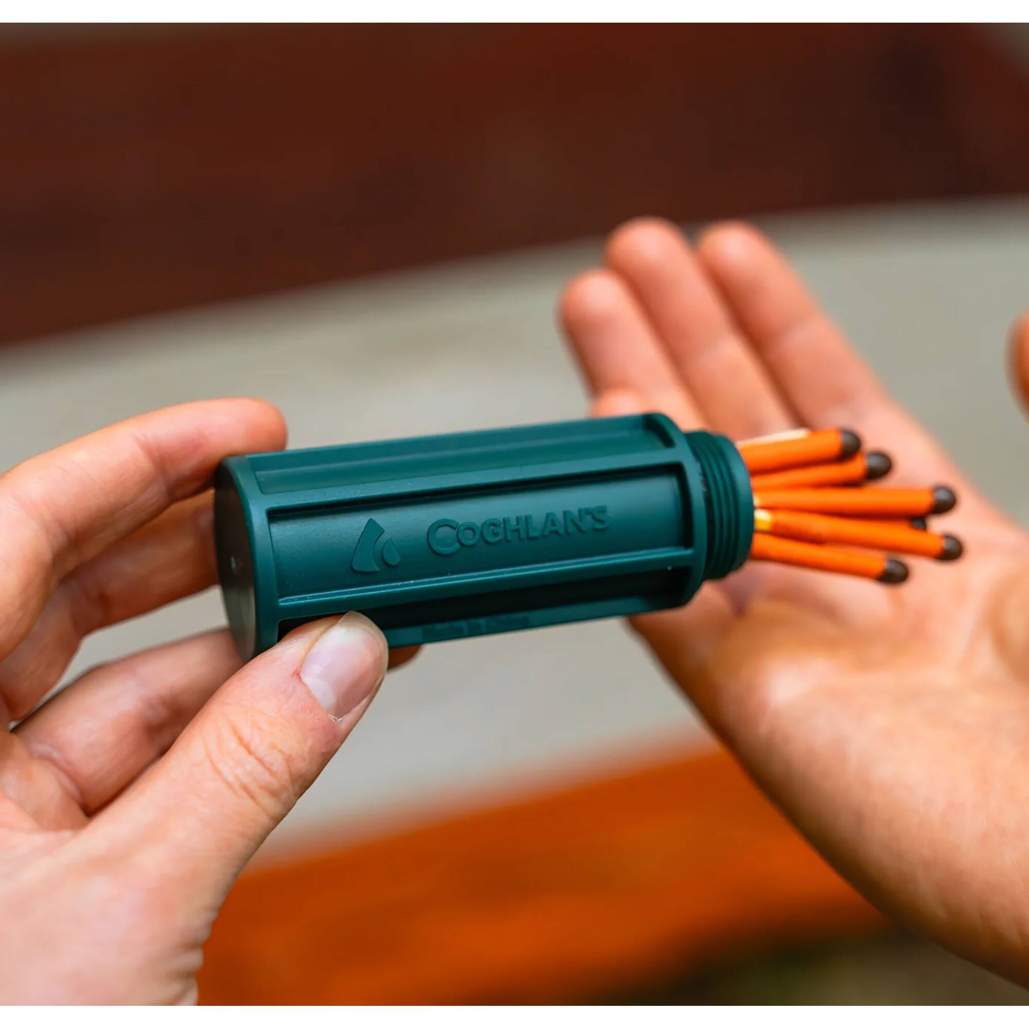 Alt View 4. Coghlan’s - Coghlan's Match Box for Outdoor Survival, Camping - Green.