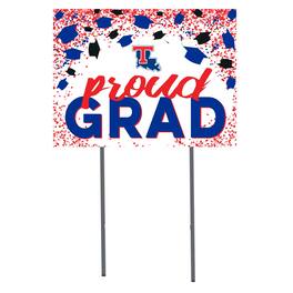 Jardine - Louisiana Tech Bulldogs 18" x 24" Proud Grad Yard Sign - White