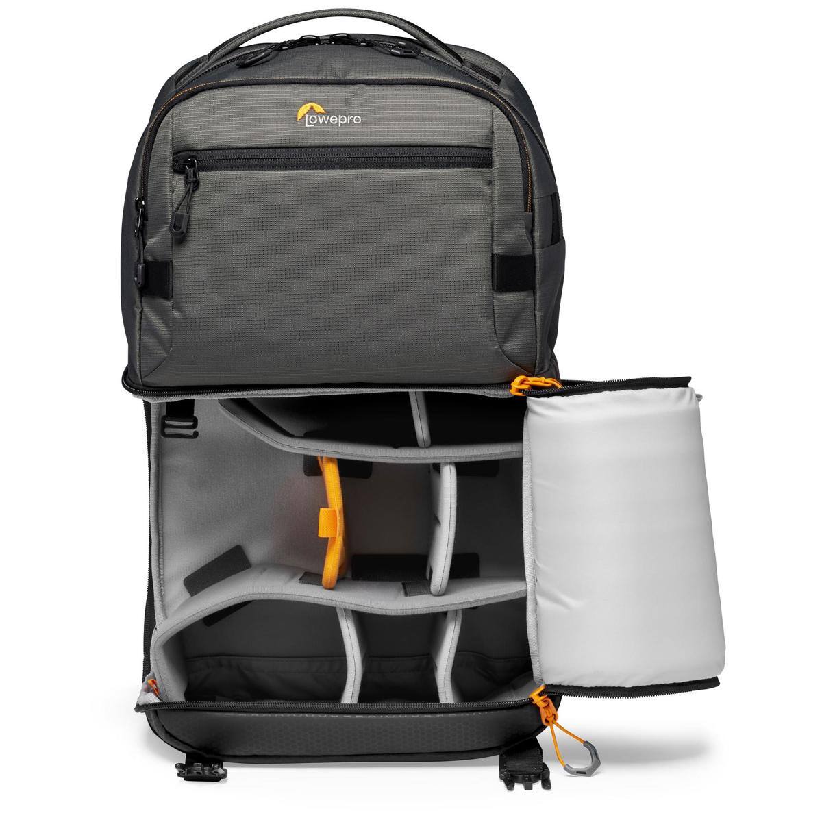 Alt View 1. Lowepro - Lowepro Fastpack PRO BP 250 AW III Travel-Ready Backpack for DSLR Camera, Gear and Laptop, Gray.