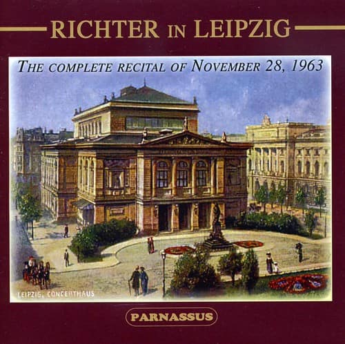 Sviatoslav Richter - Richter in Leipzig: Piano Sonatas  - COMPACT DISCS