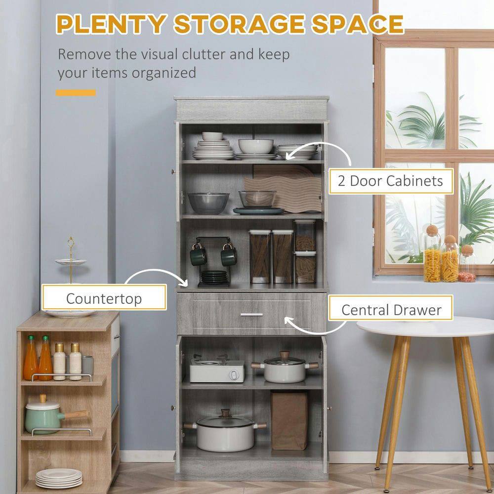 **PL plenty STORAGE SPACE**

Remove the visual clutter and keep your items organized

- 2 Door Cabinets
- Countertop
- Central Drawer