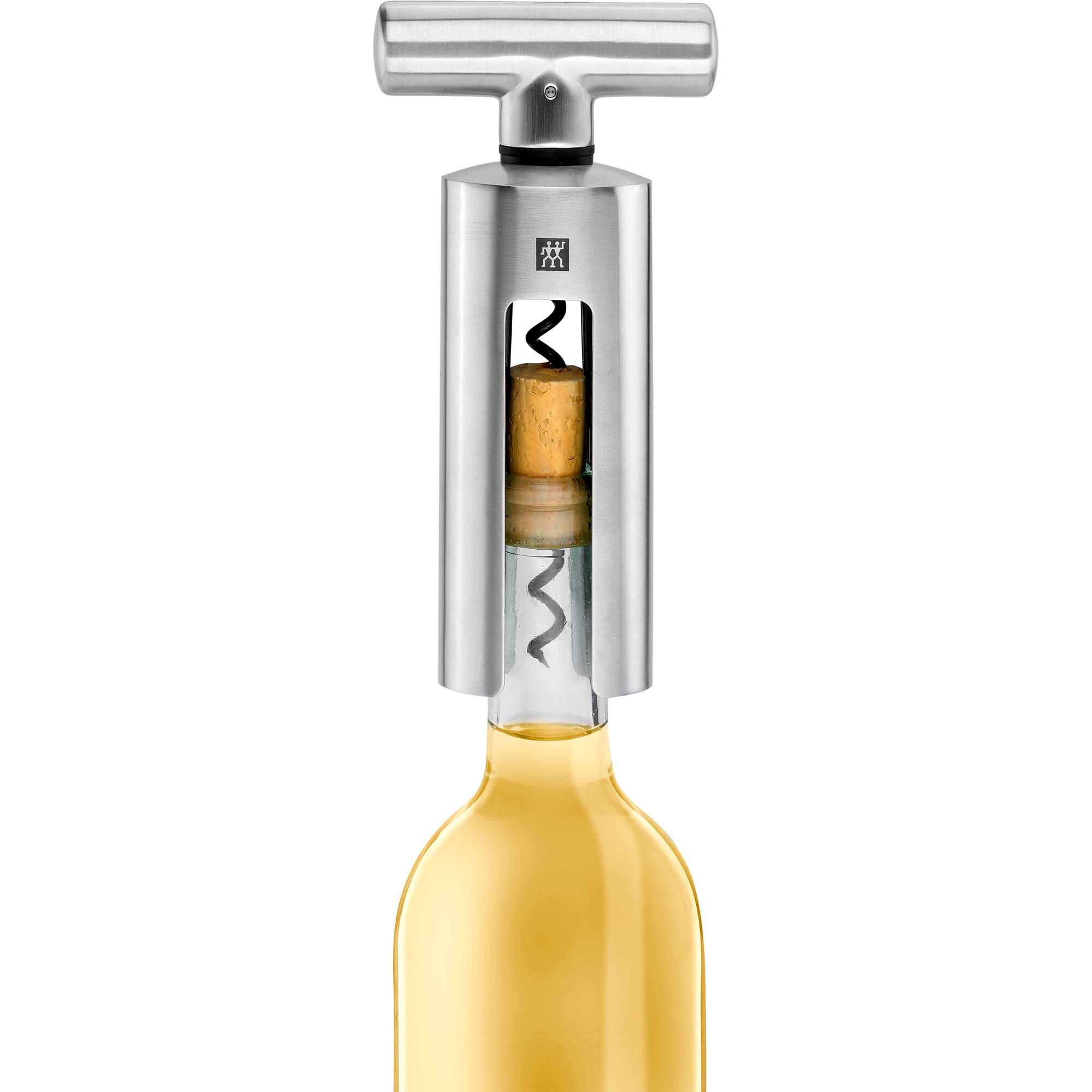 Alt View 1. ZWILLING - ZWILLING Sommelier Stainless Steel Corkscrew - Stainless Steel.