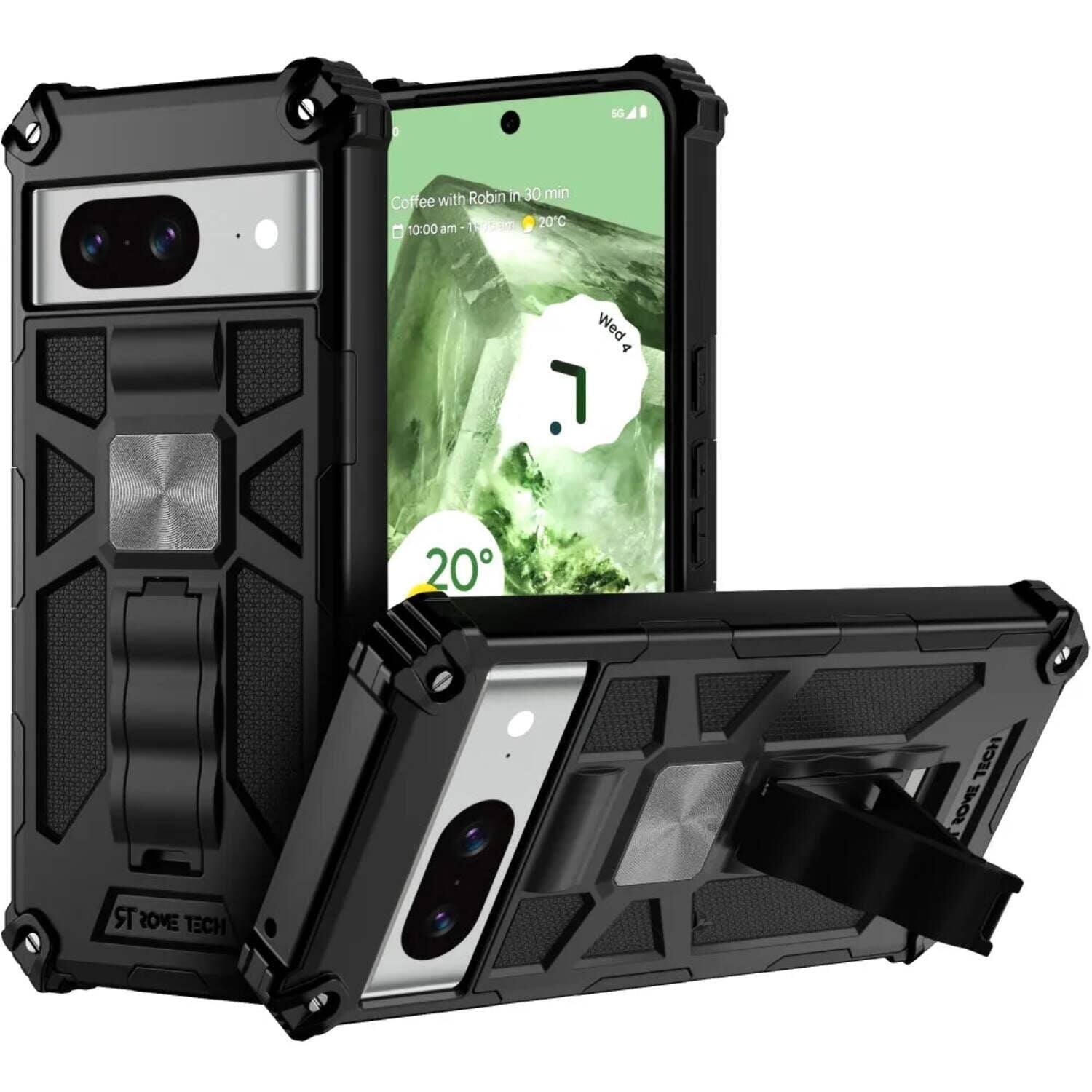 RomeTech - Rome Tech Armor Case for Google Pixel 8 - Black
