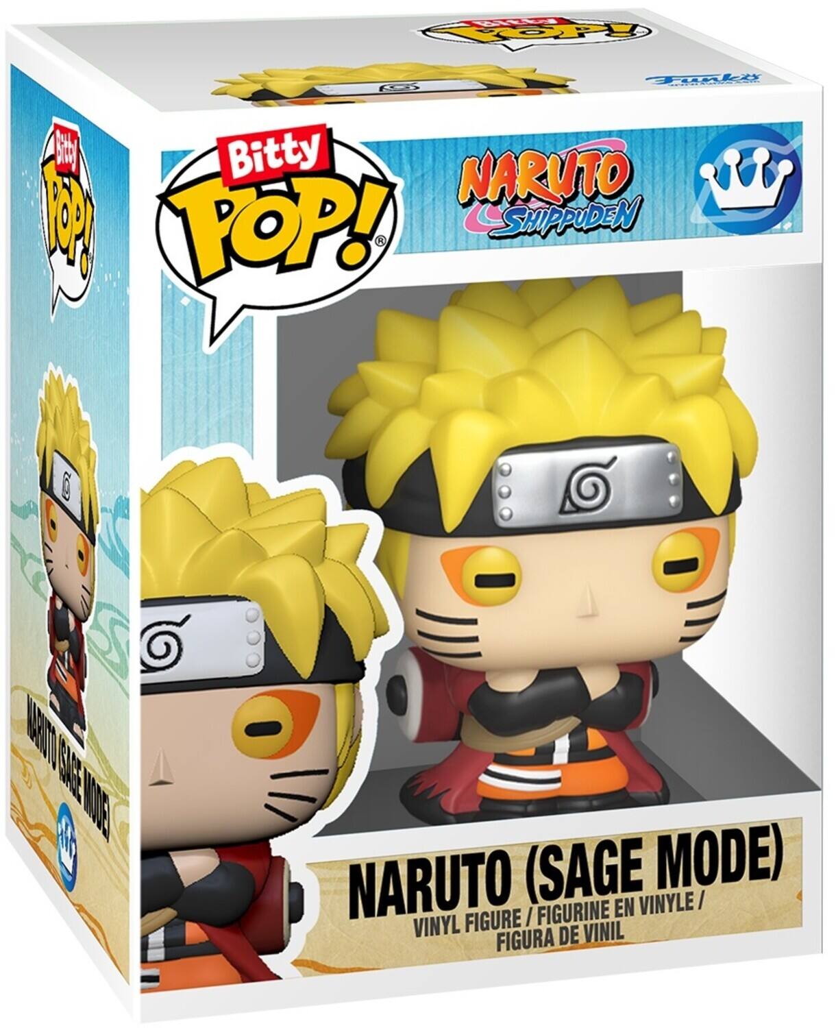 Bitty POP! NARUTO SHIPPUDEN L - UATT SAEY NE NARUTO (SAGE MODE) FIGURINE EN VINYLE / VINYL FIGURE / FIGURA DE VINIL
