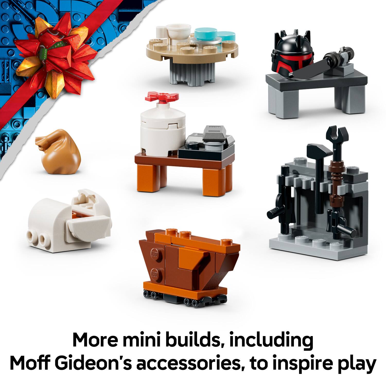 LEED

More mini builds, including Moff Gideon's accessories, to inspire play