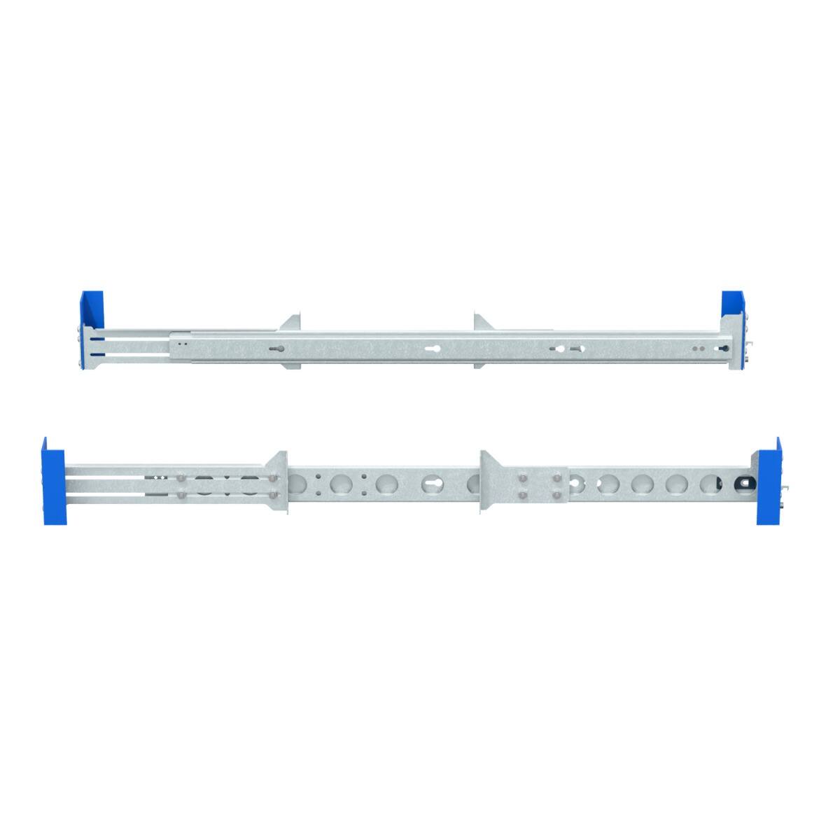 Alt View 7. RackSolutions - RackSolutions 2U Cobra 115-A Dry Slide Rail for Dell - Black.