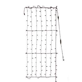 Celebrations - Platinum LED Mini Pure White 100 ct Net Christmas Lights 6 ft.
