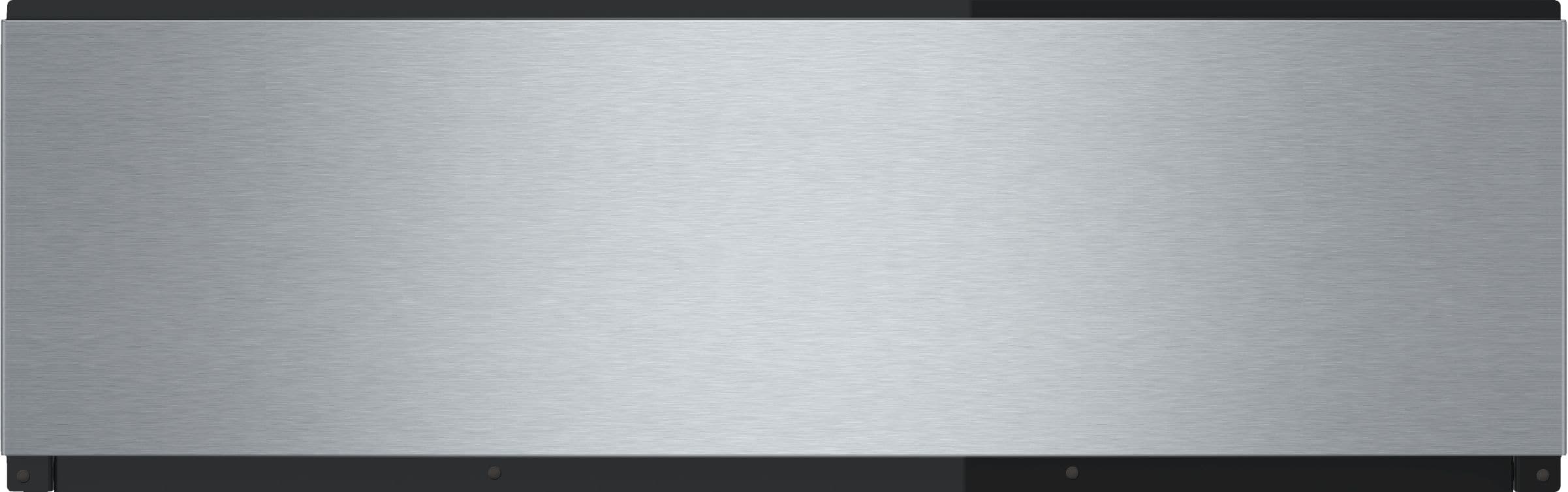 Front. Bosch - 500 Series 30" Warming Drawer - Stainless Steel.