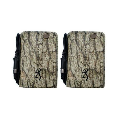 Left. Browning - Browning Trail Cameras External Battery Power Pack (2-Pack).