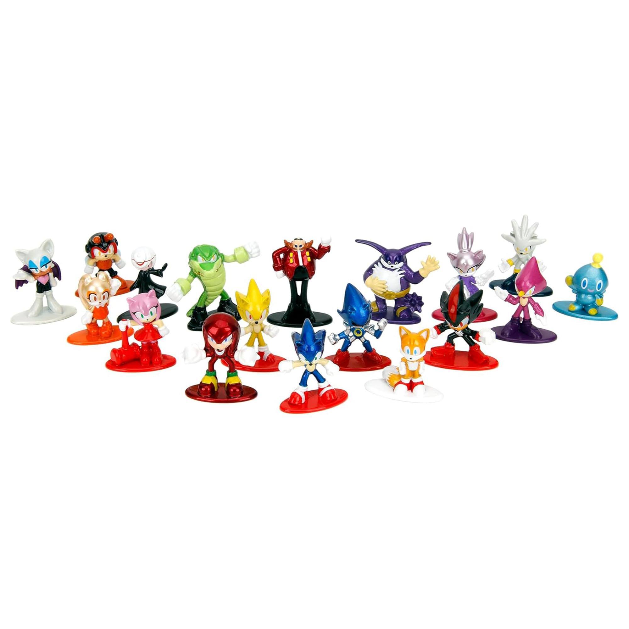 Alt View 2. Jada Toys - Sonic The Hedgehog 1.65 Inch Nano MetalFigs 18-Pack - Blue.
