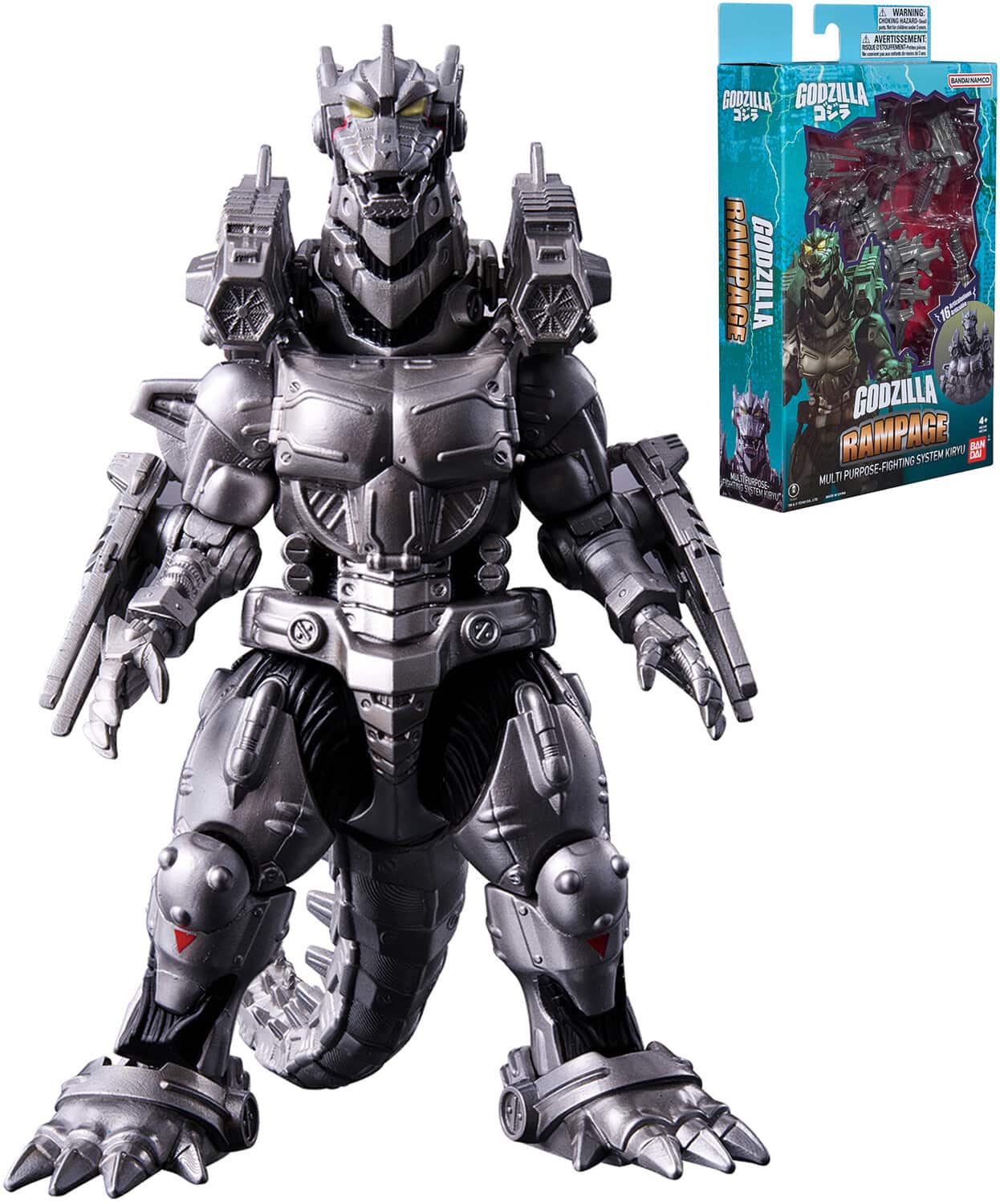 Bandai - Godzilla - MechaGodzilla 2003 6 inch Scale Godzilla Action Figure - COLLECTIBLES - Multicolor price history on PriceWatchPro