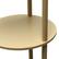 Alt View 16. Simple Designs - Round Etagere Storage Floor Lamp with 2 USB, 1 Outlet - Tan.