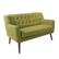 Alt View Zoom 3. OSP Home Furnishings - Mill Lane Chair and Loveseat Set - Green.