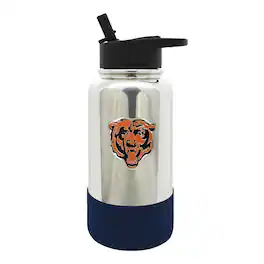 Great American Products - Chicago Bears 32oz. Team Color Chrome Hydration Bottle - Multicolor