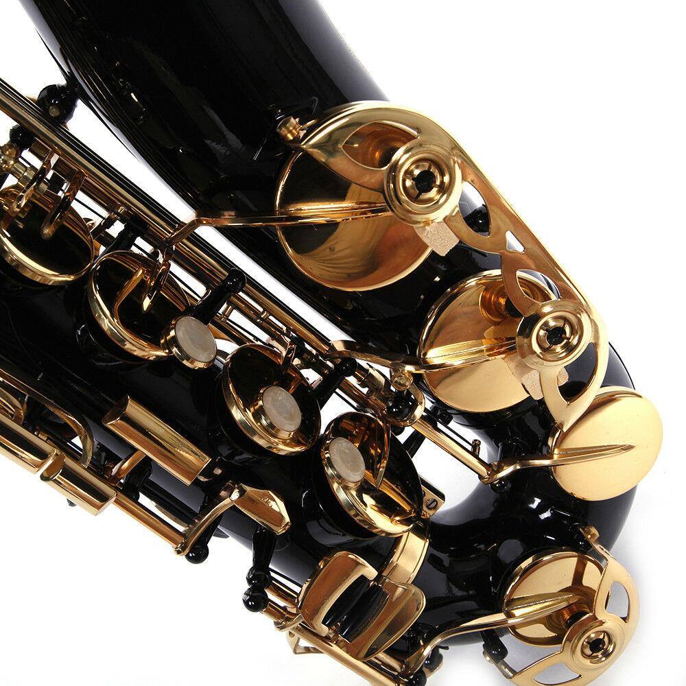 Alt View 4. Winado - New Brass Eb Alto Saxophone Black Sax w/ Other Accessories.