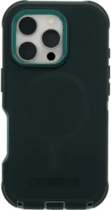 Front. OtterBox - Defender Series Pro Hard Shell for MagSafe for Apple iPhone 16 Pro - Sagebrush.