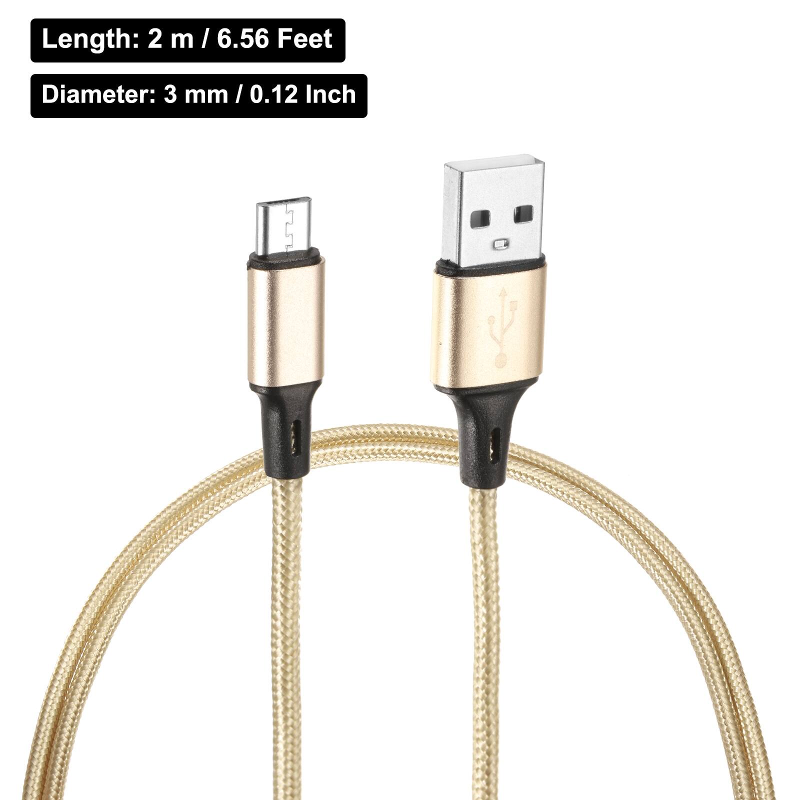 Length: 2 m / 6.56 Feet  
Diameter: 3 mm / 0.12 Inch
