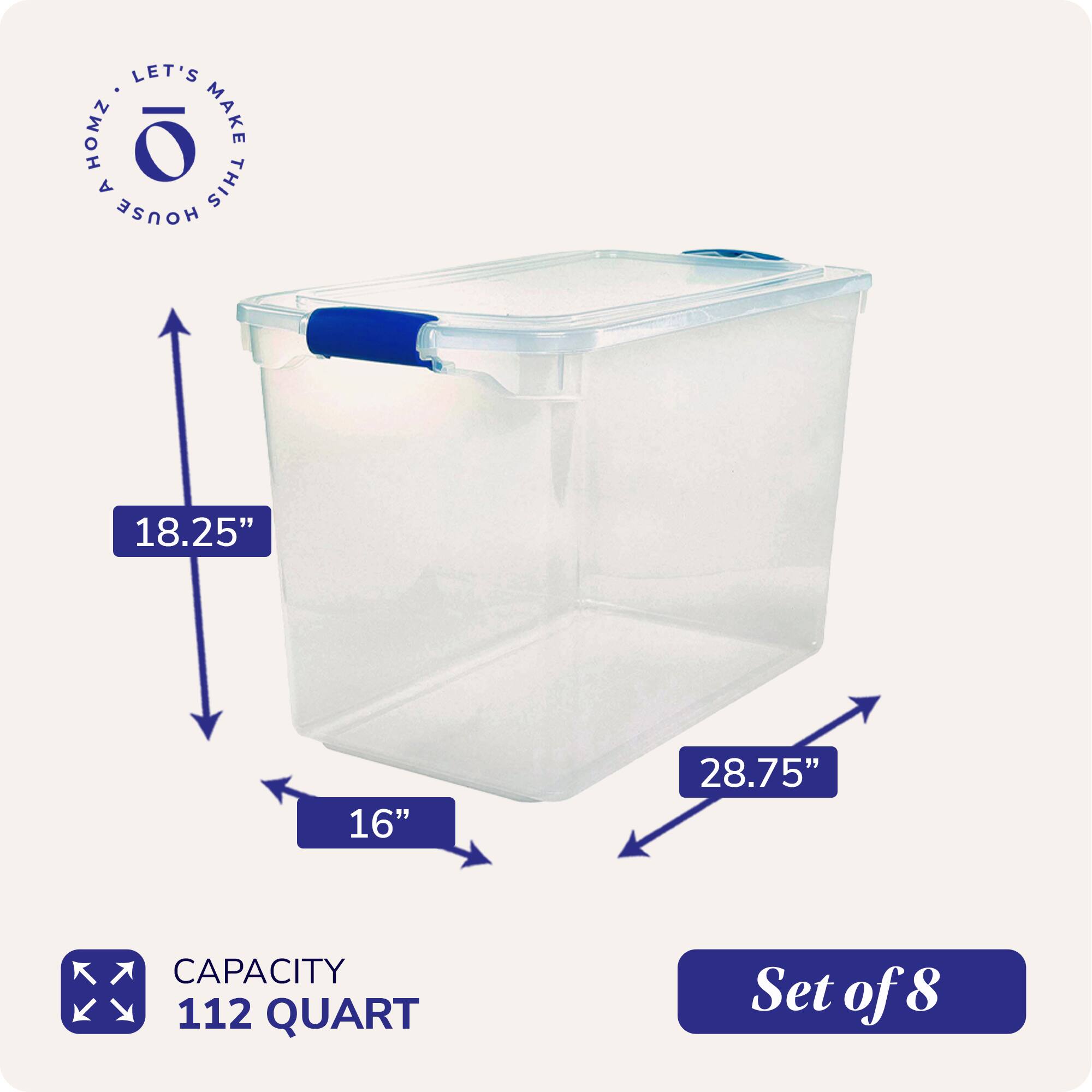 LET'S MAKE THIS HOUSE HOMZ

18.25"  
16"  
28.75"  

CAPACITY 112 QUART  

Set of 8