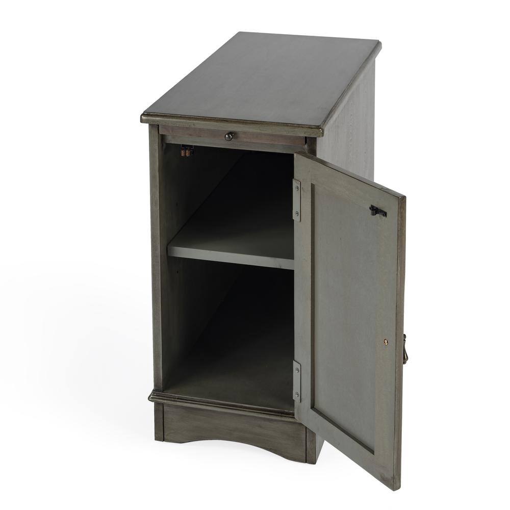 Alt View 2. Butler Specialty - Harling Cabinet - Gray.