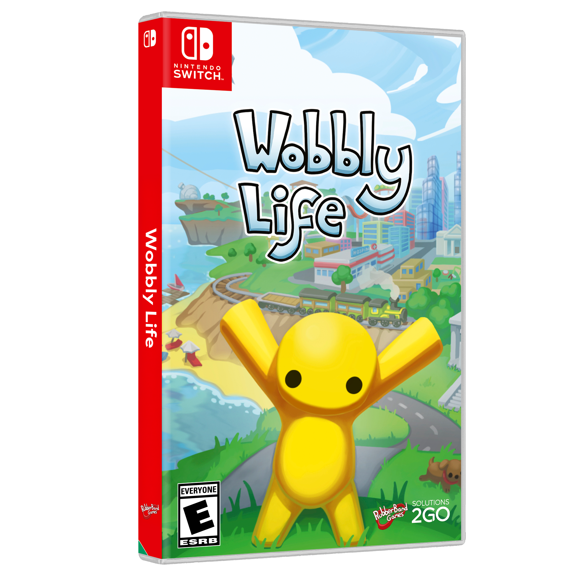 D i 0D NINTENDO SWITCH. Wobbly Life Wobbly Life EVERYONE E ESRB SOLUTIONS RebborBand Ganes 2GO