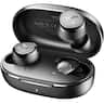 TOZO - E1 Lightweight EarBuds Wireless, Immersive Sound, Comfort Wear, 30H, Bluetooth Fast Connect, ENC Mic Calls, Waterproof - Black