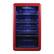 Front. Magic Chef - Magic Chef MCB34CHR 3.4-Cu. Ft. Retro Beverage Cooler (Red) - Red.
