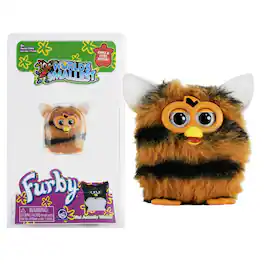 Super Impulse - World's Smallest Furby | Black and - Brown