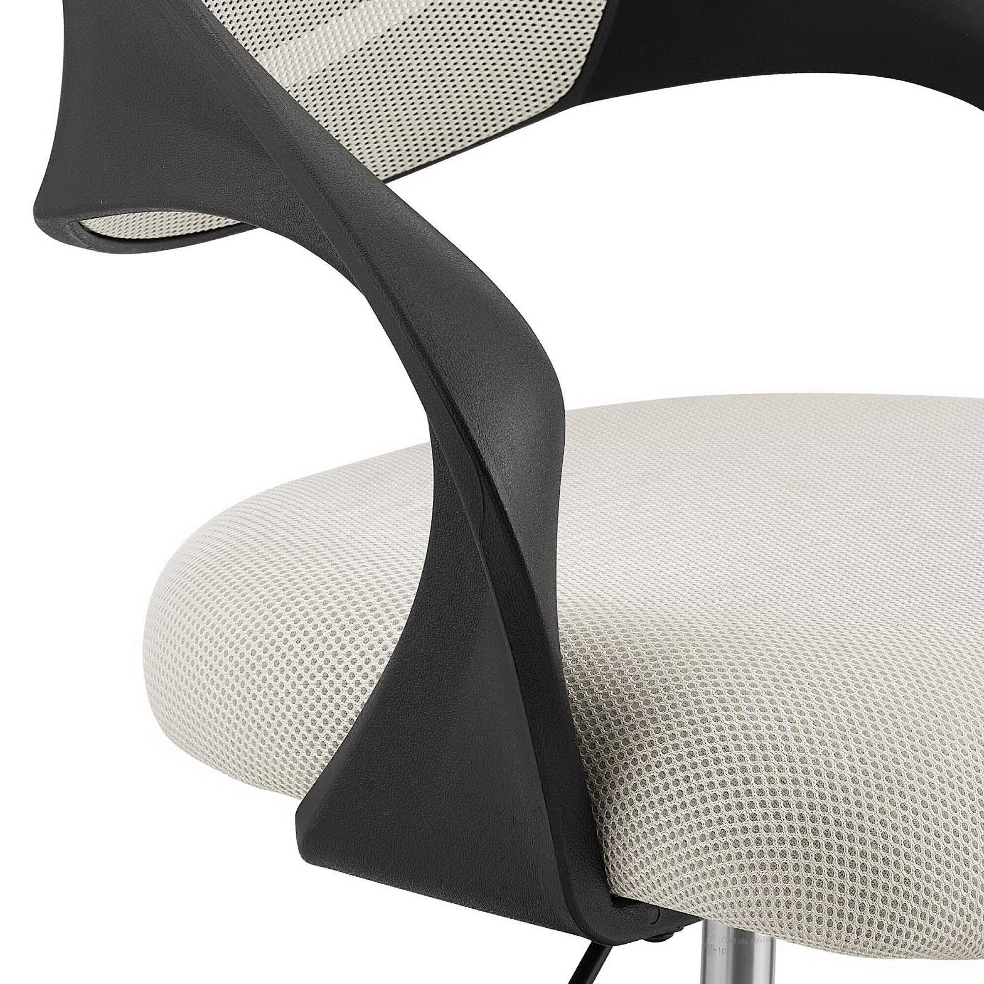 Alt View 2. Modway - Thrive Mesh Drafting Chair by Modway - Gray.