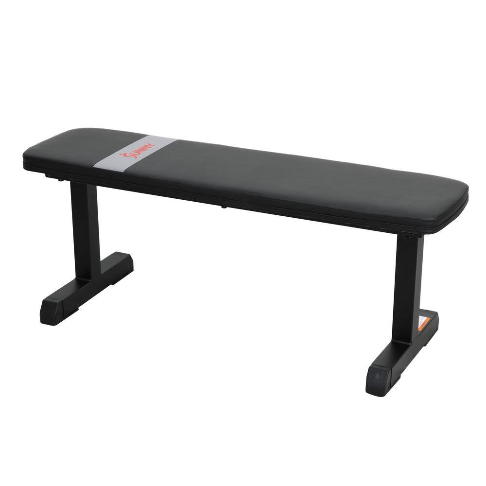 Alt View 2. Sunny Health & Fitness - Flat Weight Bench for Workout, Exercise and Home Gyms with 800 lb Weight Capacity - Not Applicable.