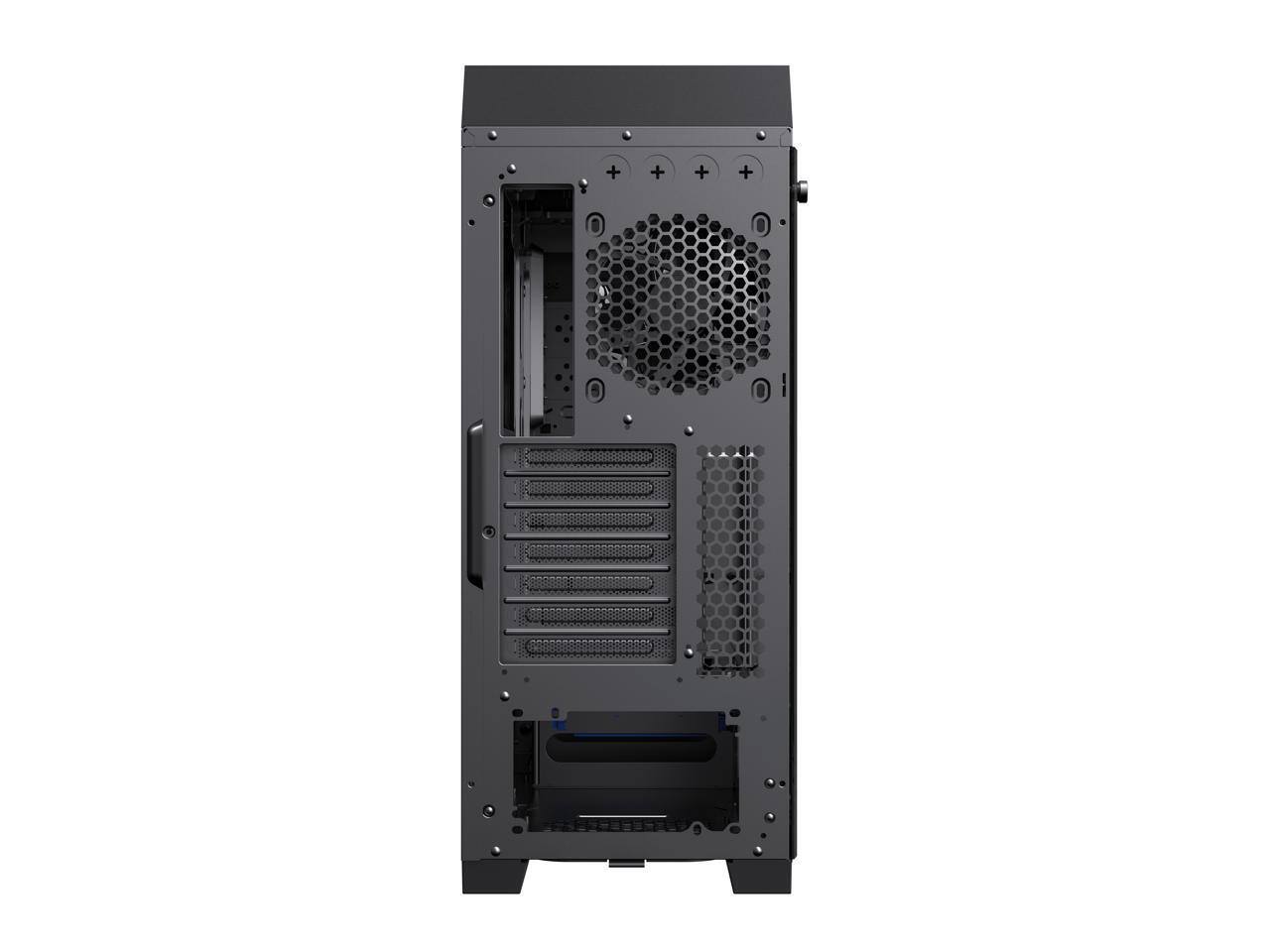 Alt View 7. GAMEMAX - GAMEMAX Abyss TR Black Steel ATX Full Tower w/ 1x 120mm ARGB Fan - Black.