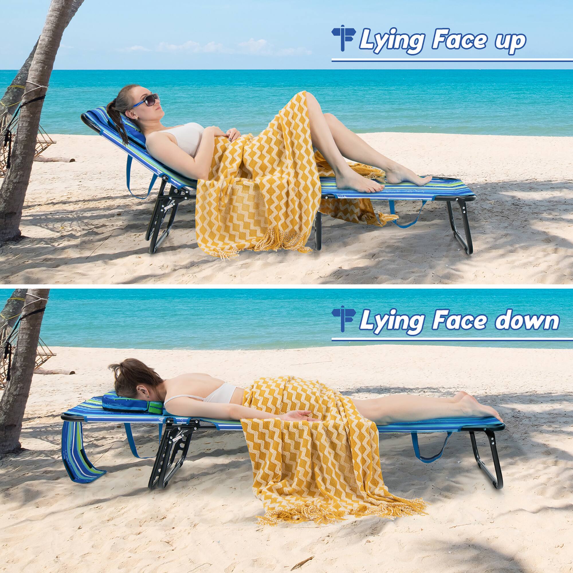 Lying Face up
Lying Face down