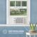 Compatible Window Width: 23in-36in
EASY INSTALLATION
Window Installation Kit Included