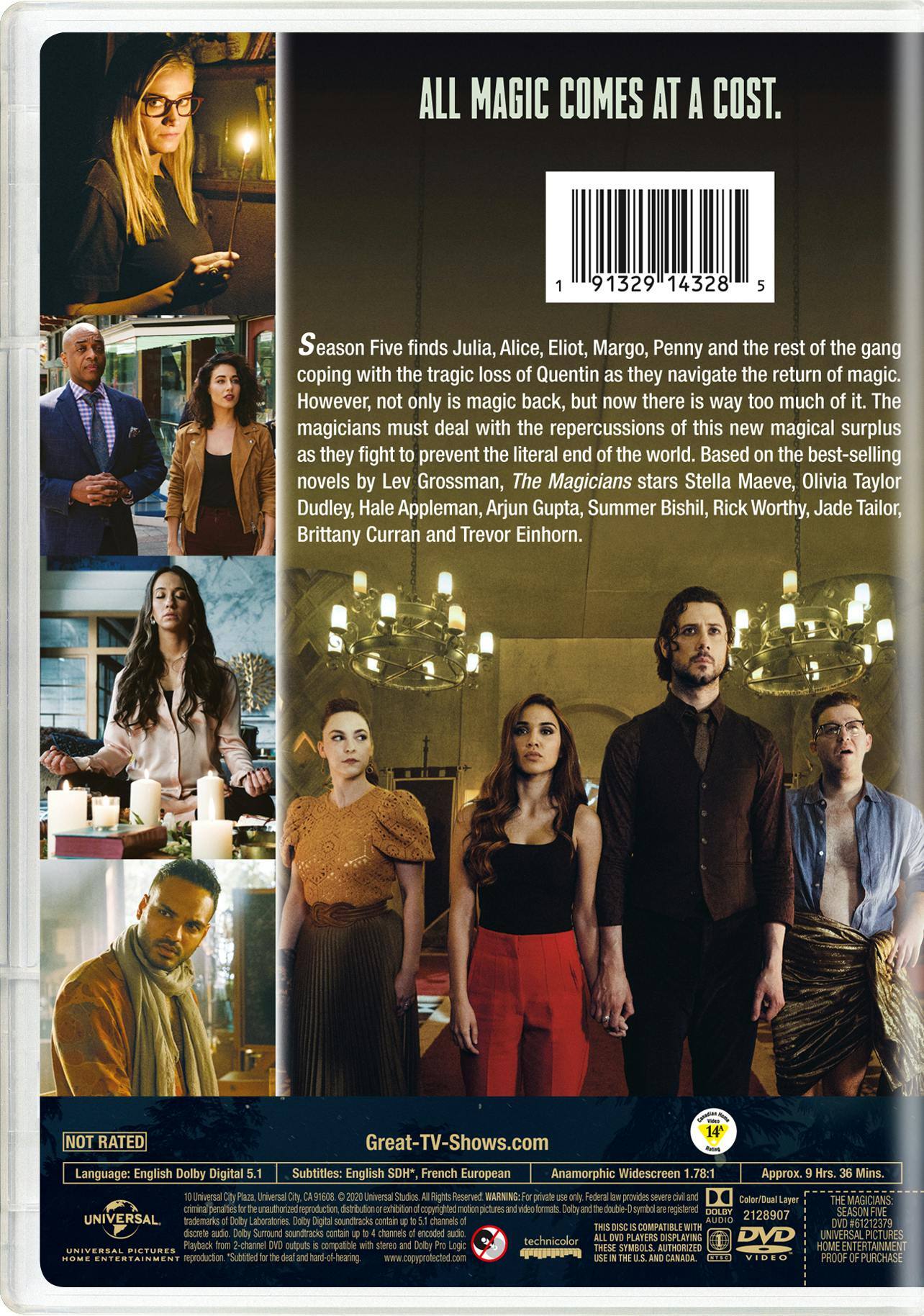 Angle. The Magicians: Season Five (Box Set) [DVD].