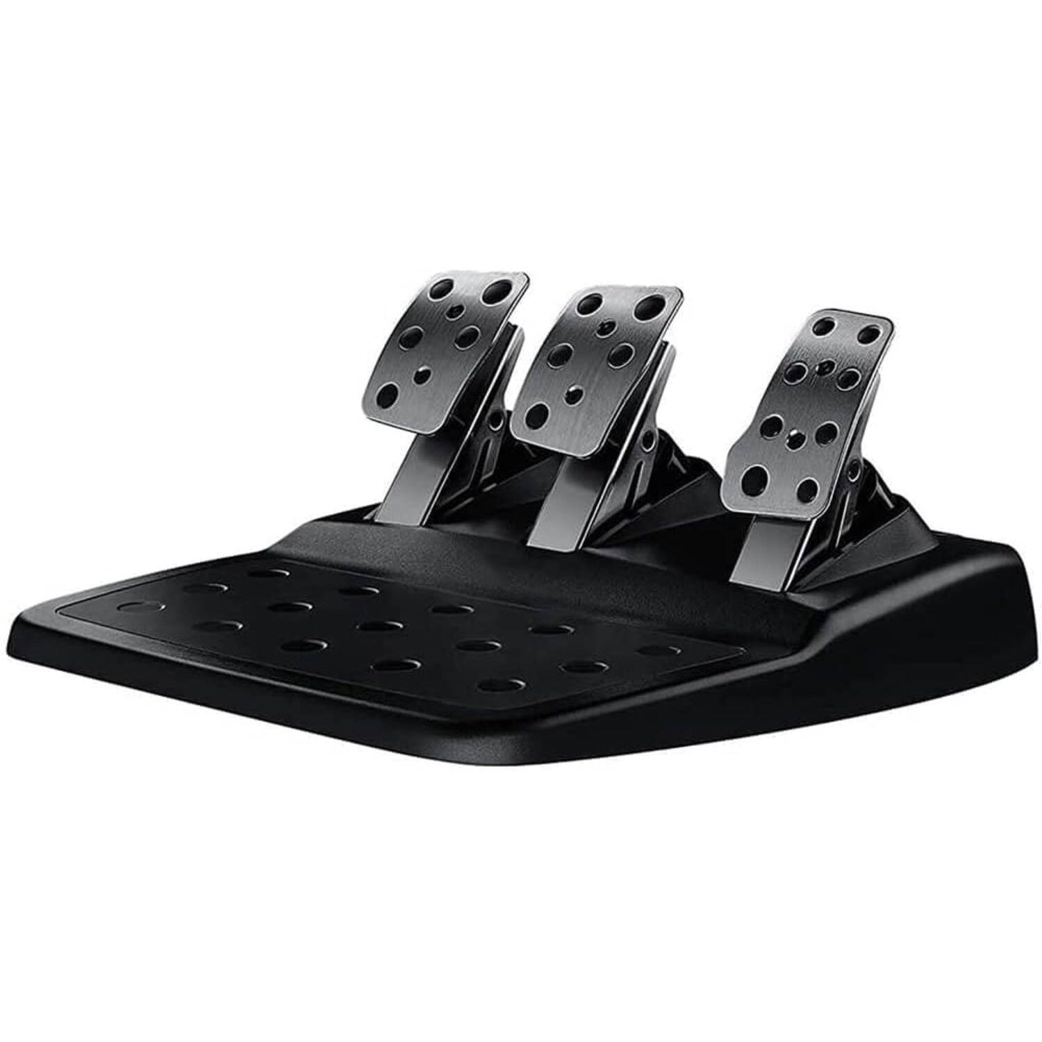 Alt View 3. Logitech - Logitech - G920 Driving Force Racing Wheel and Pedals for Xbox Series X|S, Xbox One, Windows & Mac - Black - Black.