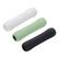 Front. Unique Bargains - 3pcs Silicone Ergonomic Pen Grip Sleeve Holder for 1st & 2nd Gen Stylus Pens - White Black Green.