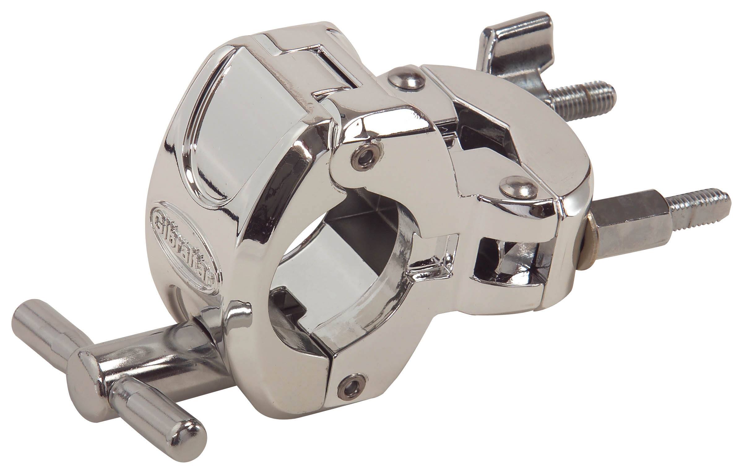 Front. Gibraltar Hardware - Chrome Multi Clamp Road Series, Drum Accessory and Parts.