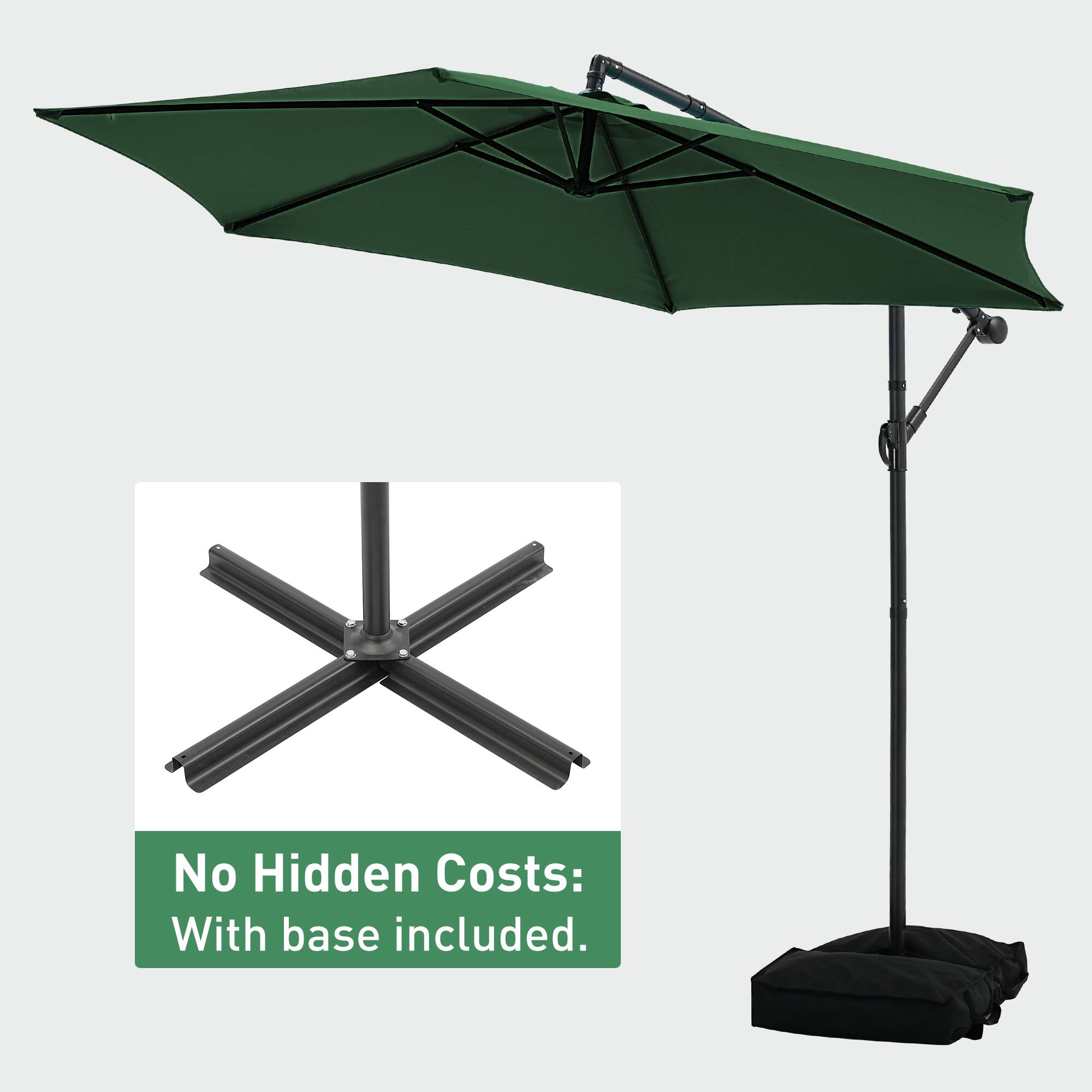 No Hidden Costs: With base included.