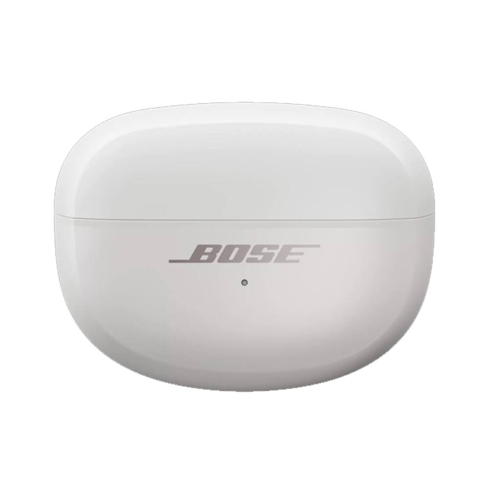 Back. Bose - Ultra Open Earbuds Bluetooth Open-Ear Clip-On Headphones + 26-Month Extended Warranty Protection - White Smoke.